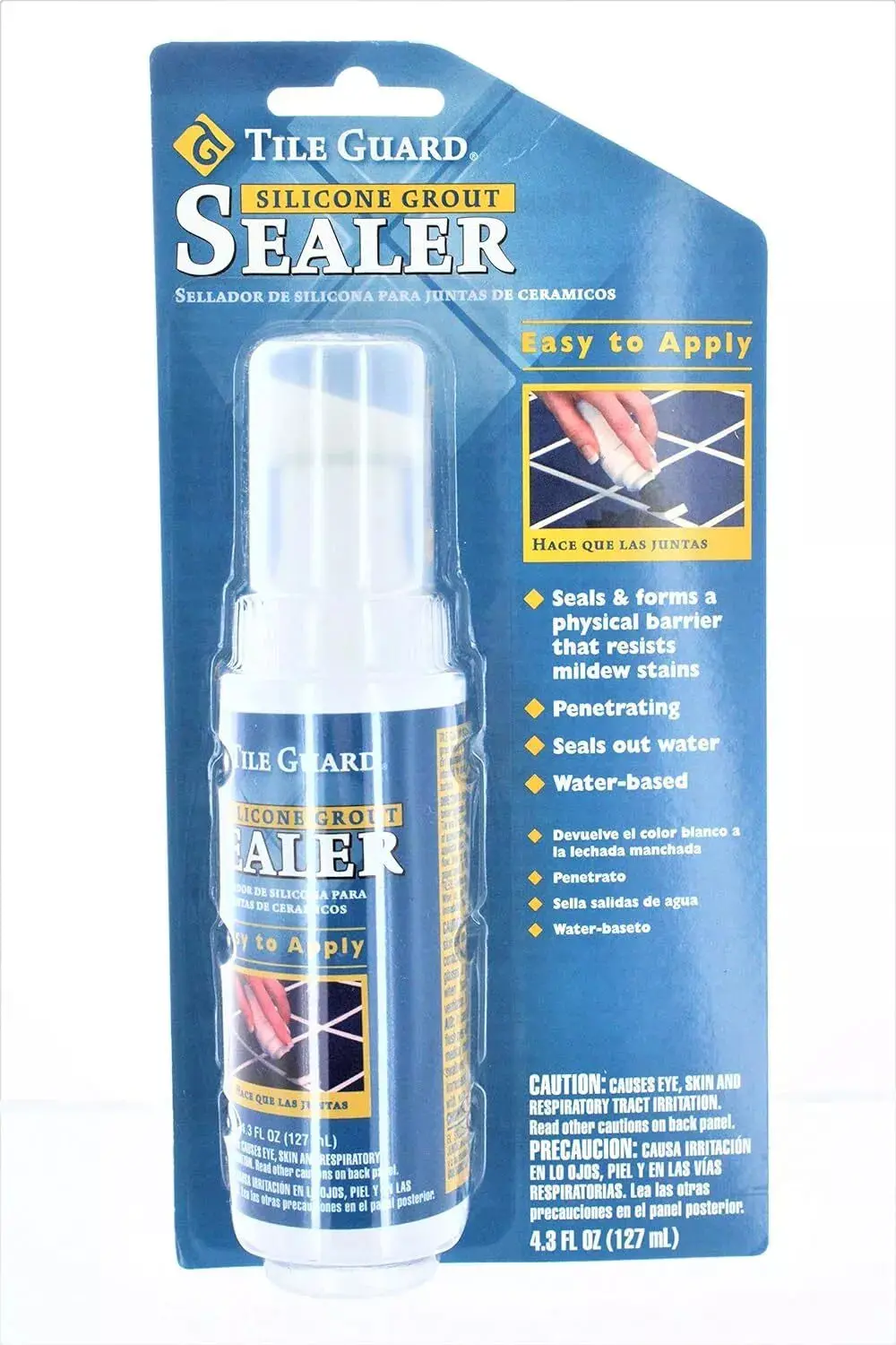 Homax 9320 4.3 Oz Bottle Of Tile Guard Silicone Grout Sealer 1