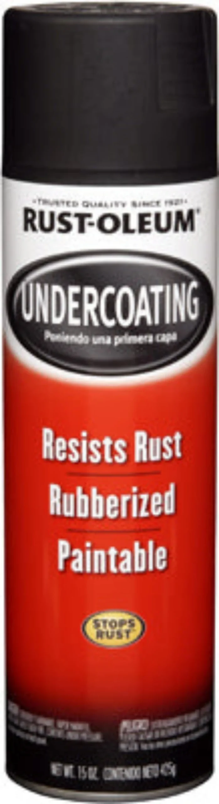 Rust-Oleum 248657 15 Oz Can Of Black Rubberized Undercoating Spray 1