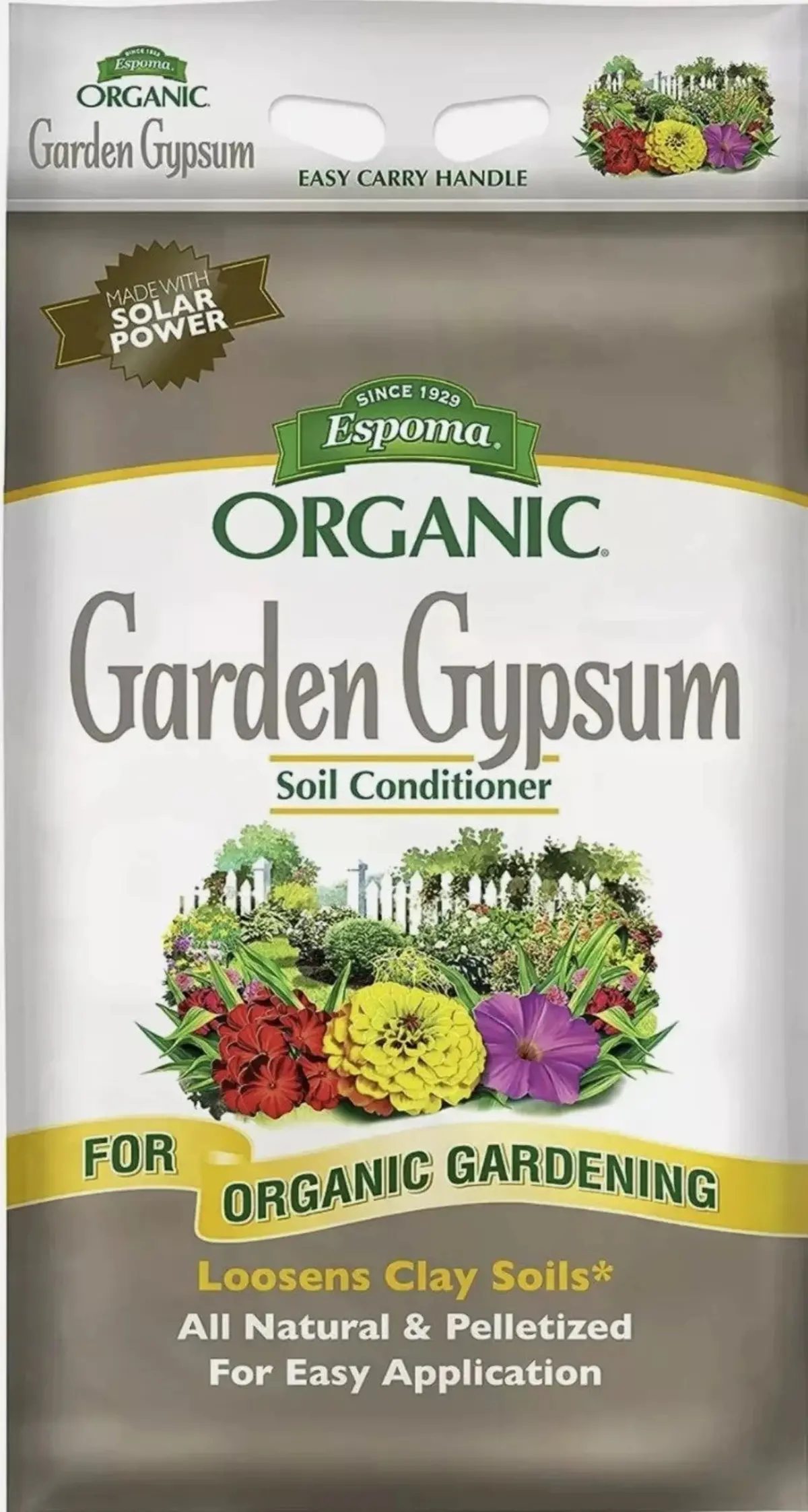 Espoma Gg6 6 Lb Bag Of Organic Garden Gypsum Soil Conditioner, Loosens Clay Soils 1