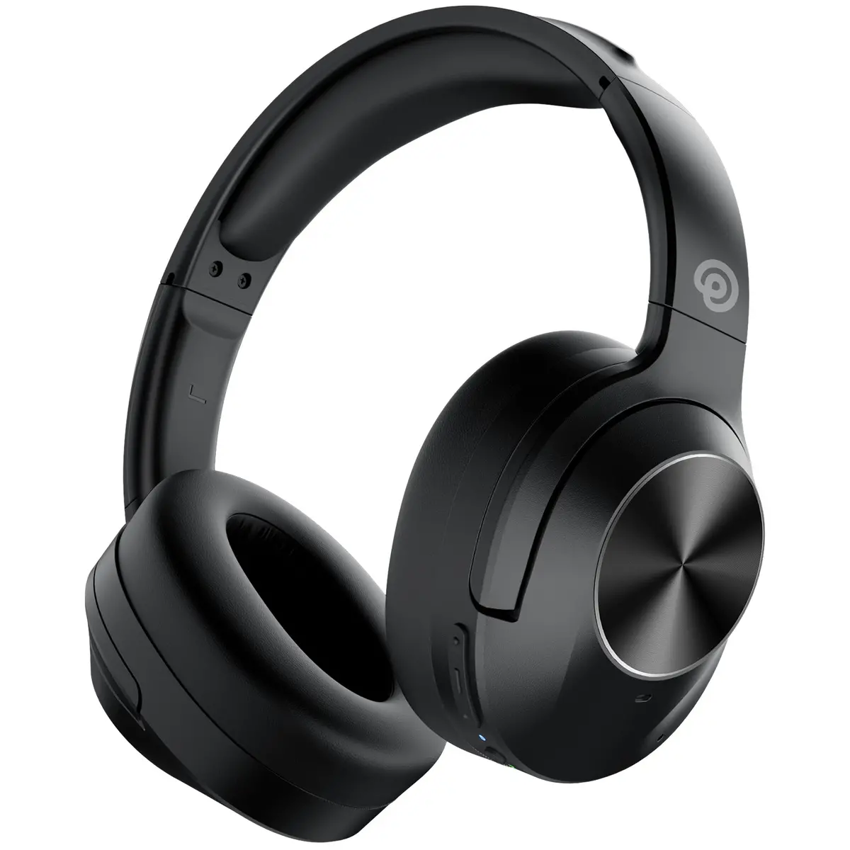 E11 Active Noise Cancelling Headphones Wireless Over Ear Bluetooth Headphones With Microphone Deep Bass, 30H Playtime - Black 1