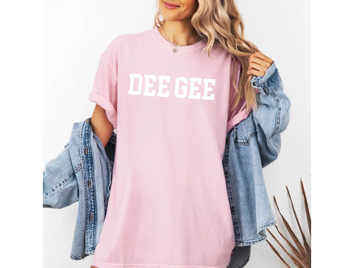 Delta Gamma Heavyweight Short Sleeve T-Shirt - Comfort Colors Sorority Tee 1