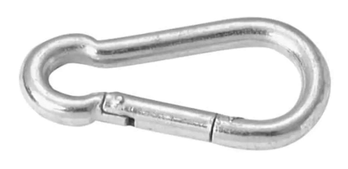 Apex Tools T7630406 1/4" Opening X 2.38" Stainless Steel Spring Snap Link 1