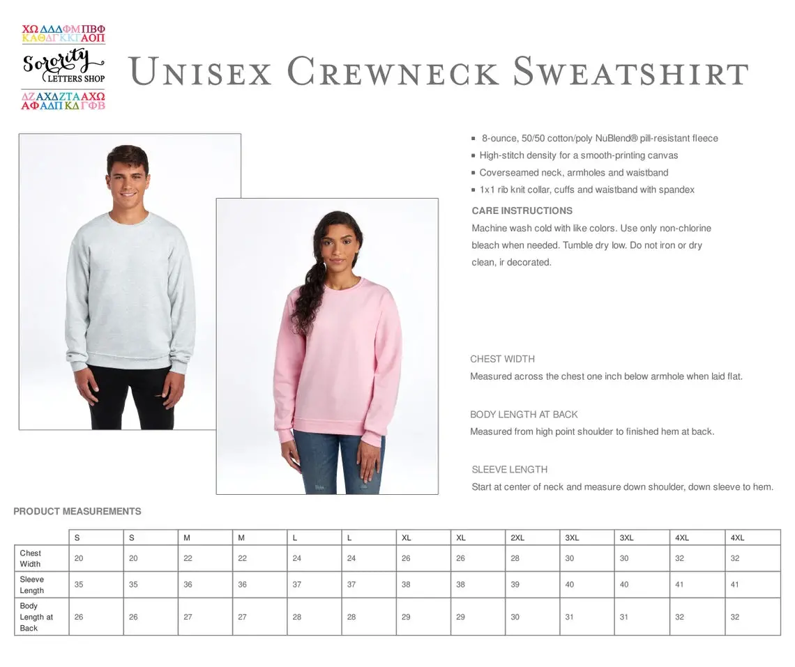 Alpha Phi Varsity Crewneck 3