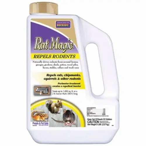 Bonide 8634 5 Lb Container Of Rat Magic Natural Rat Repellent Granules 1