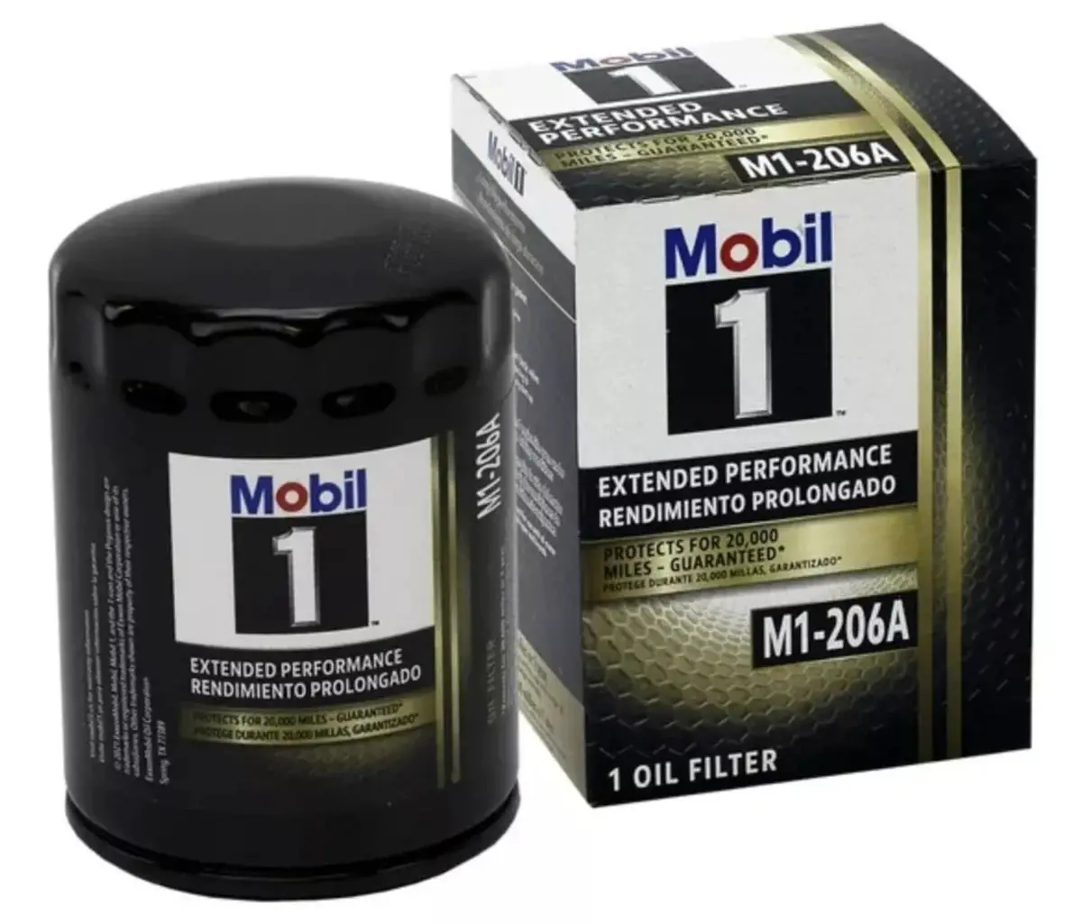 Mobil1 M1-206A Premium Extended Performance 20,000 Mile Oil Filter 1