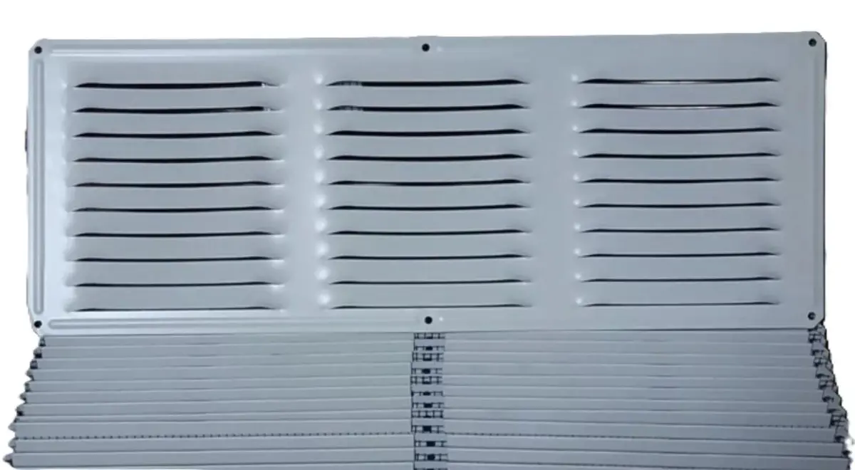Air Vent 84215 16" X 6" White Aluminum Undereave Soffit Vent 1