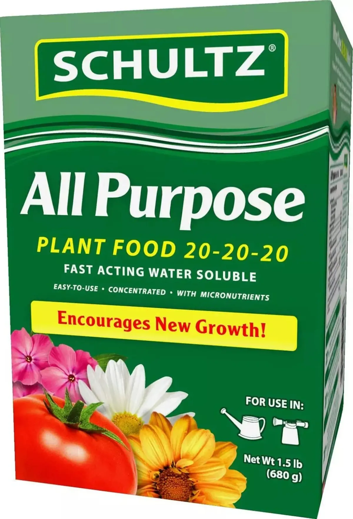 Schultz Spf70680 1.5 Lb Package Of 20-20-20 Water Soluble All Purpose Plant Food 1