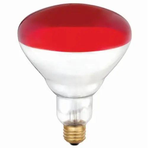 Westinghouse 0394848 250-Watt R40 Red Dimmable Infrared Heat Lamp Bulb 1
