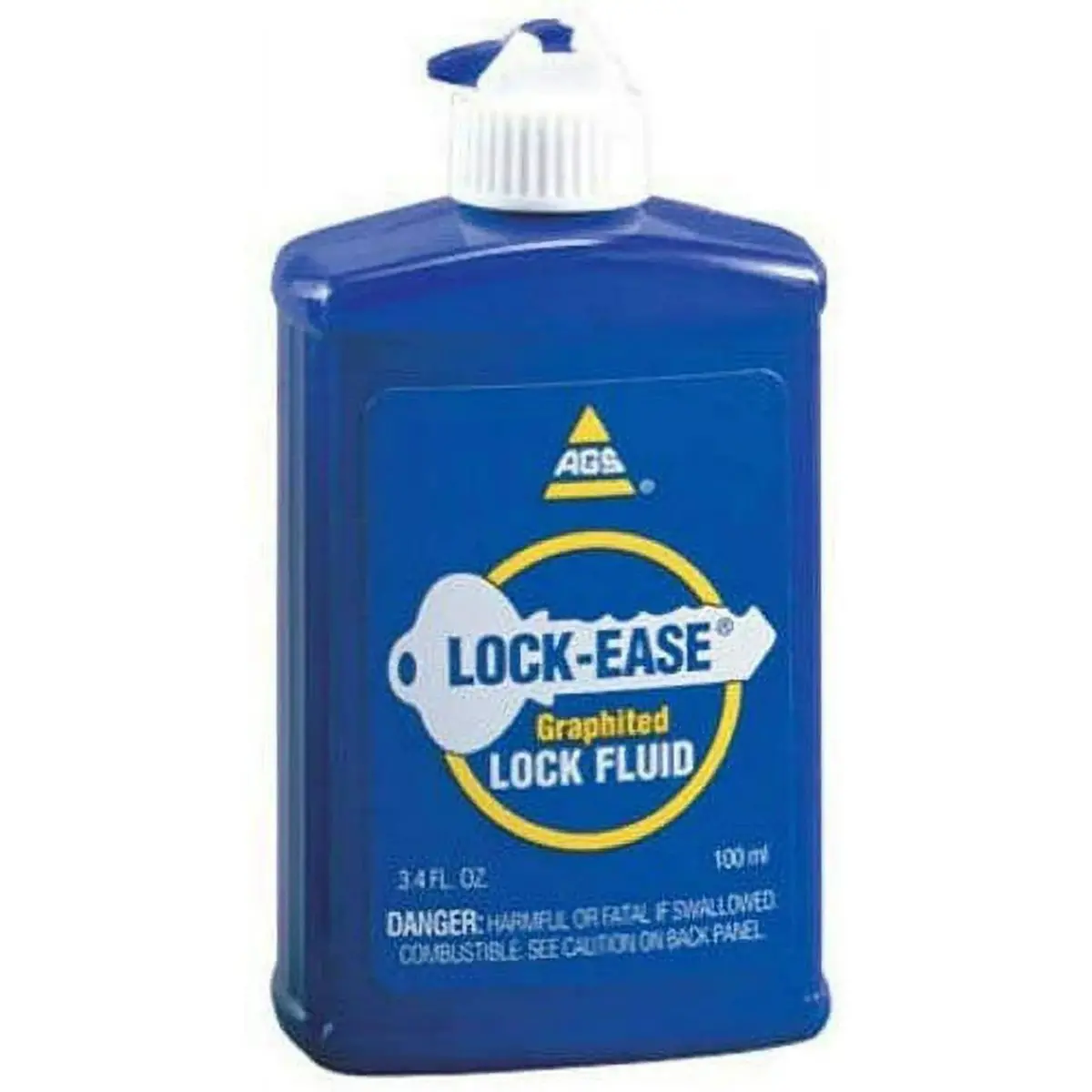 Ags Le-4 3.4 Oz Bottle Of Lock-Ease Graphite Fluid Lock Lubricant 1