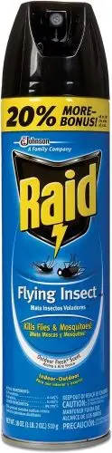 Raid 81666 18 Oz Can Of Flying Insect Mosquito Fly Killer Aerosol Spray 1