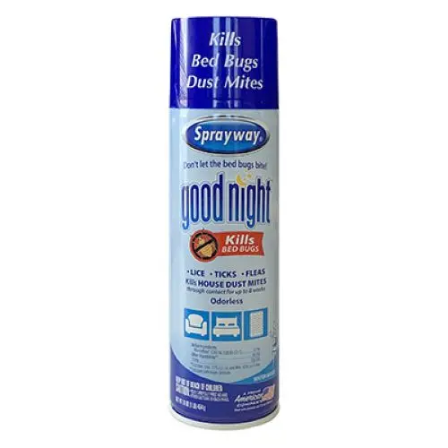 Sprayway Sw003r 16 Oz Can Of Goodnight Bedbug Dust Mite Insect Killer 1