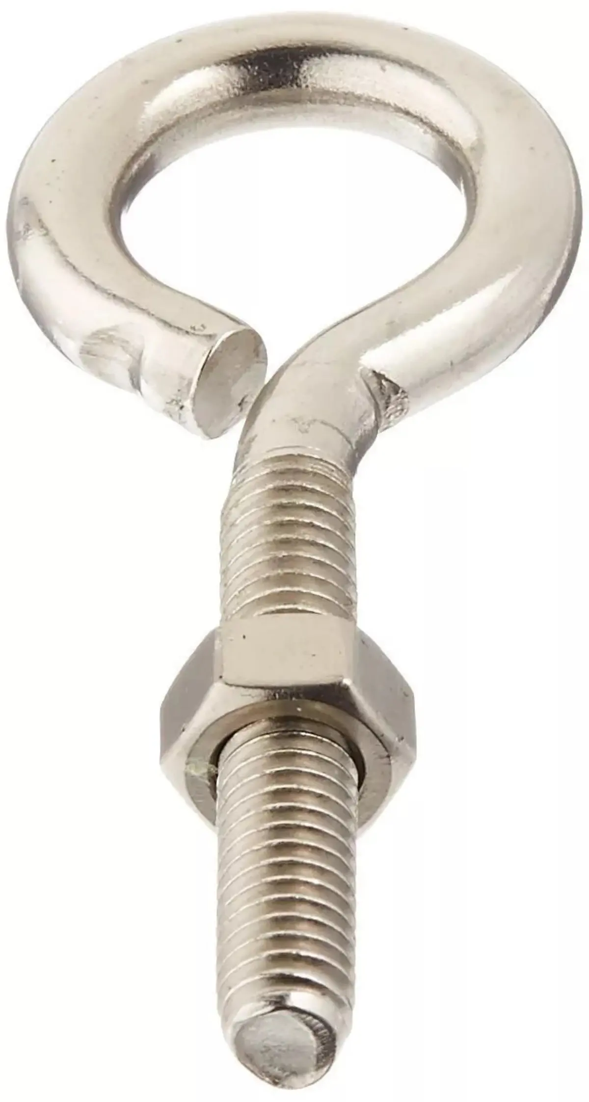 National N221-614 5/16" X 3-1/4" Stainless Steel Eye Bolts With Hex Nuts 2161Bc 1