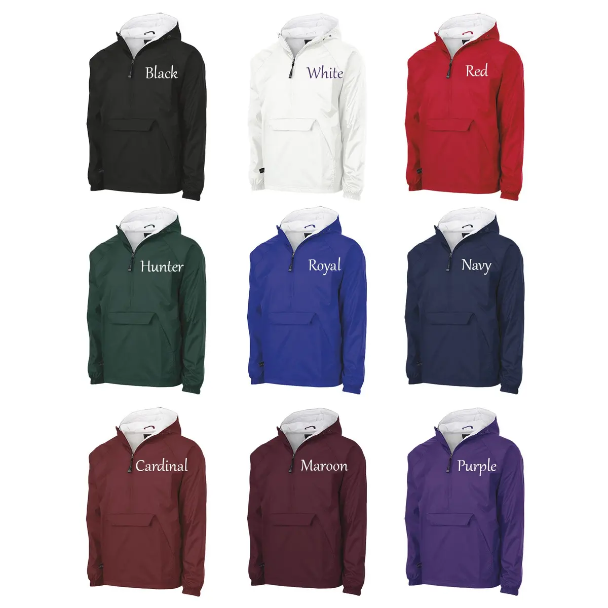 Sigma Phi Epsilon Flannel Lined Windbreaker - Letters 3