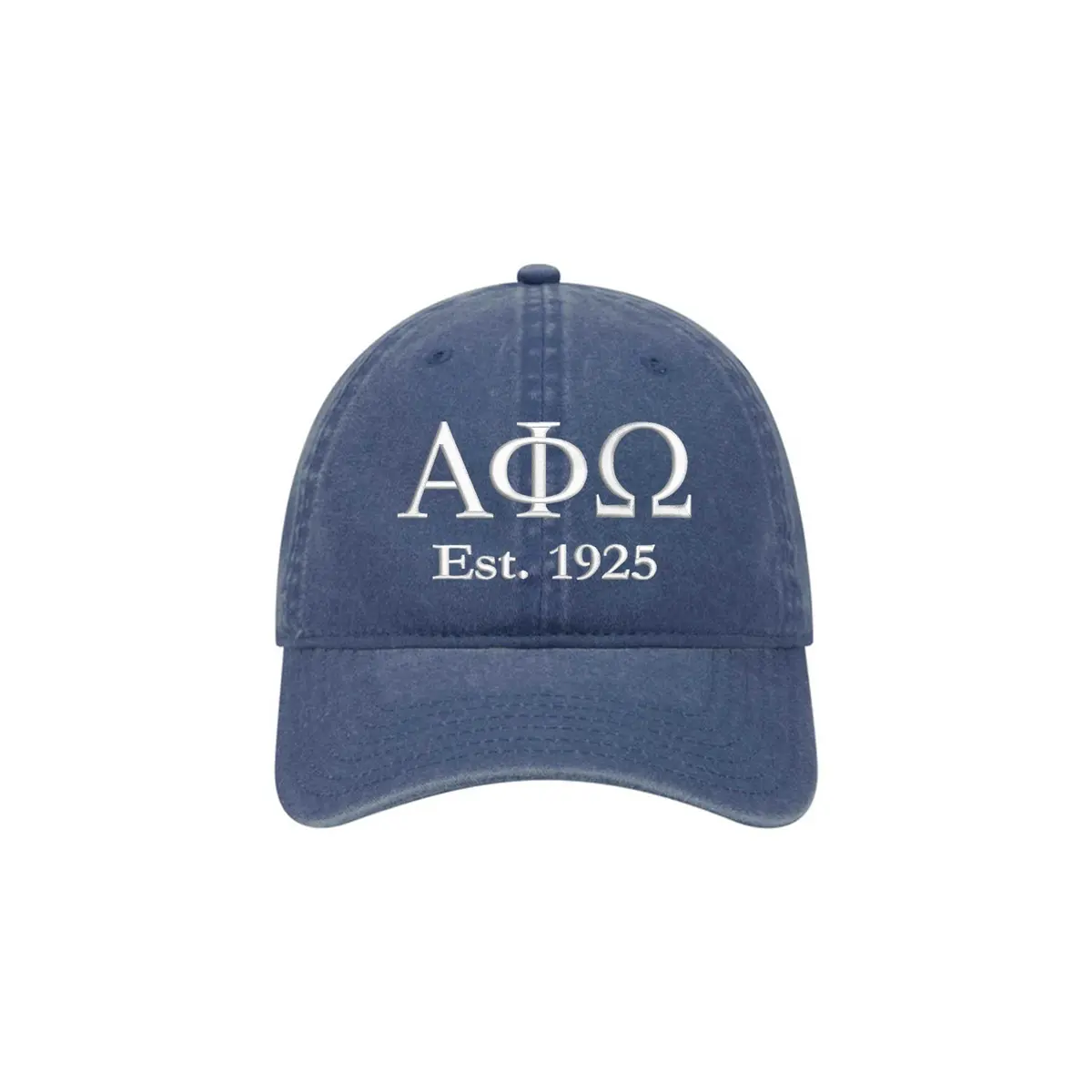 Alpha Phi Omega Beach Washed Hat 1