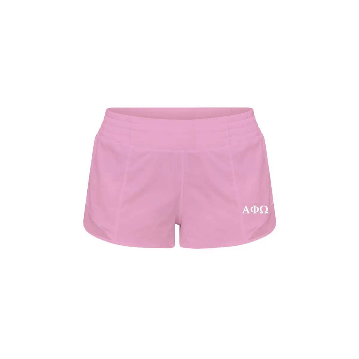 Alpha Phi Omega Lululemon Hotty Hot High-Rise Lined Short 2.5" - Pink Frosting 1