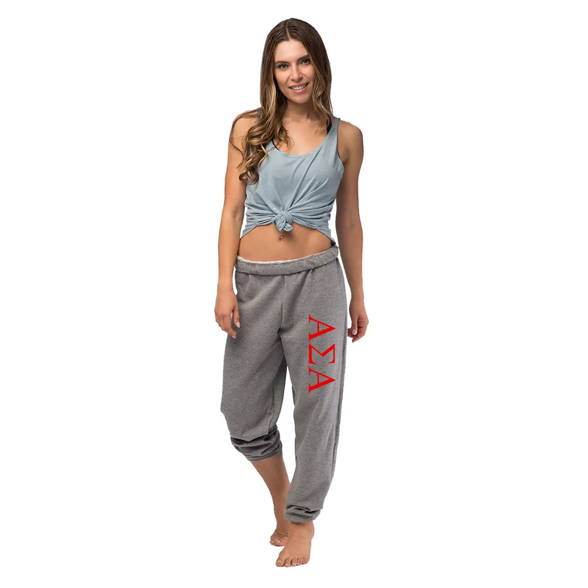 Alpha Sigma Alpha Oversized Sweatpants 1