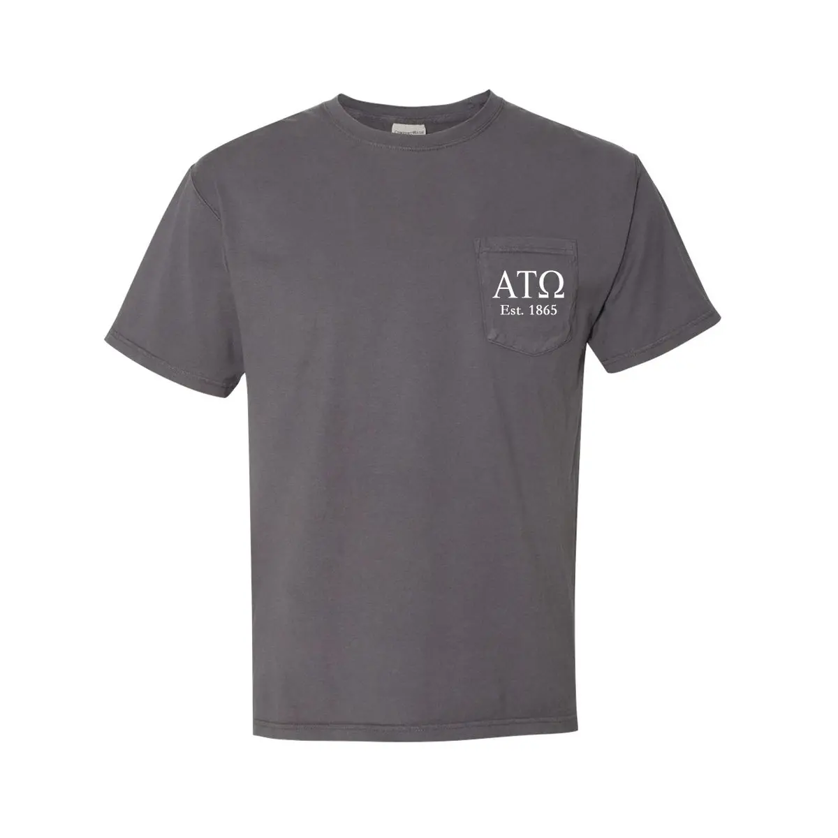 Alpha Tau Omega Short Sleeve Pocket Tee 1