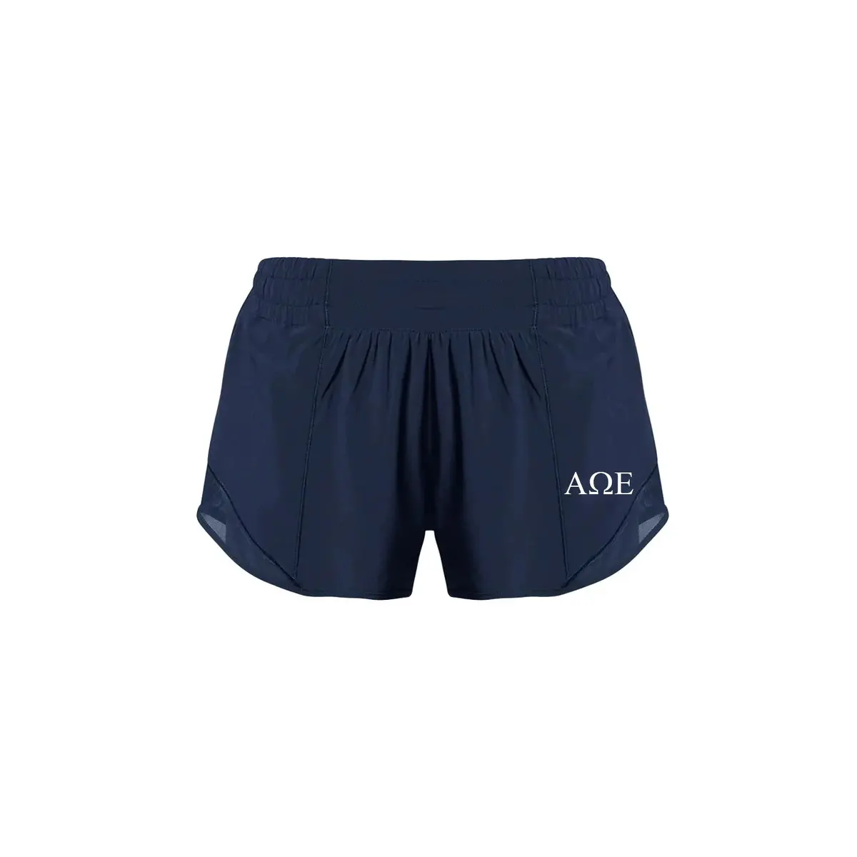 Alpha Omega Epsilon Lululemon Hotty Hot High-Rise Lined Short 2.5" - Navy 1