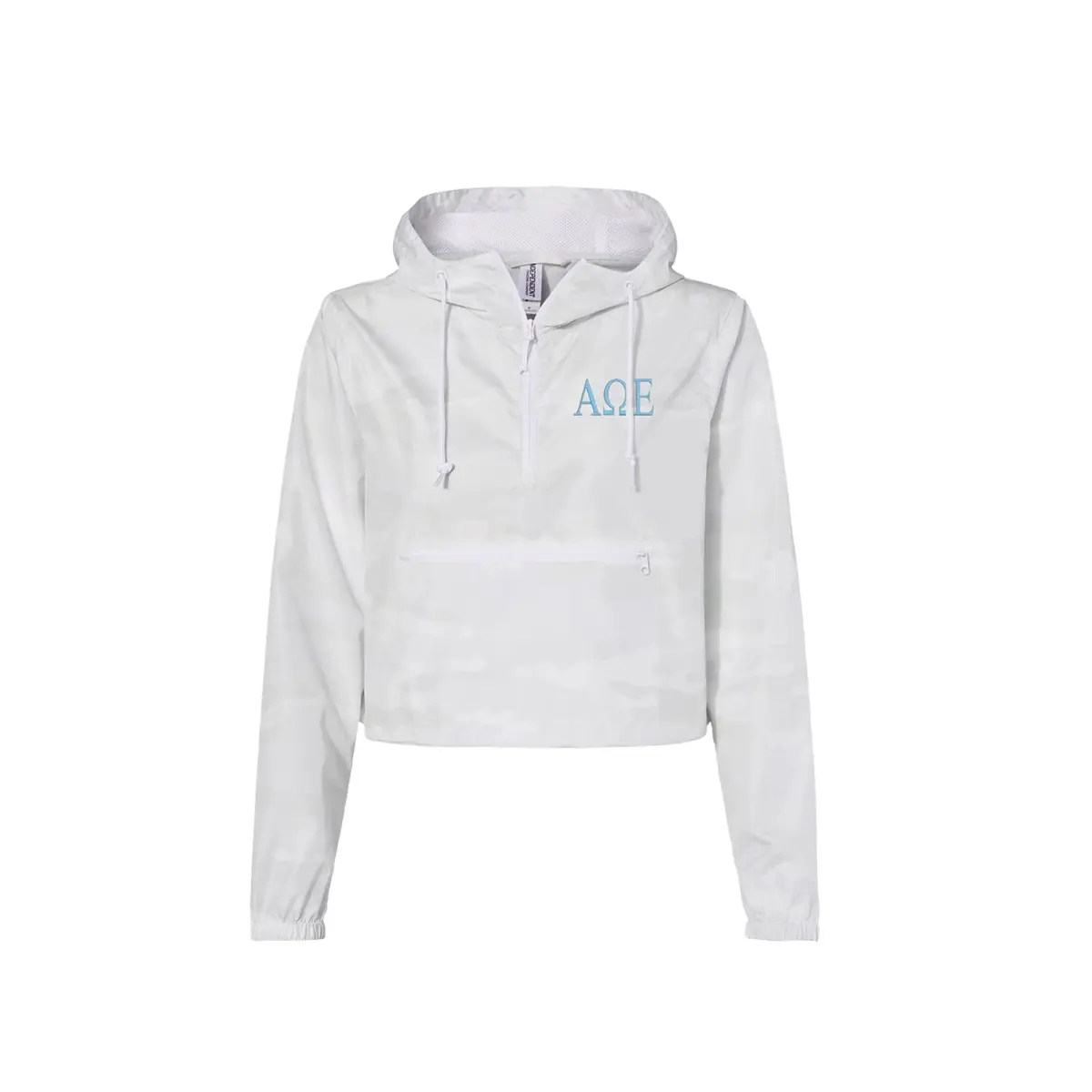 Alpha Omega Epsilon Crop Windbreaker 1