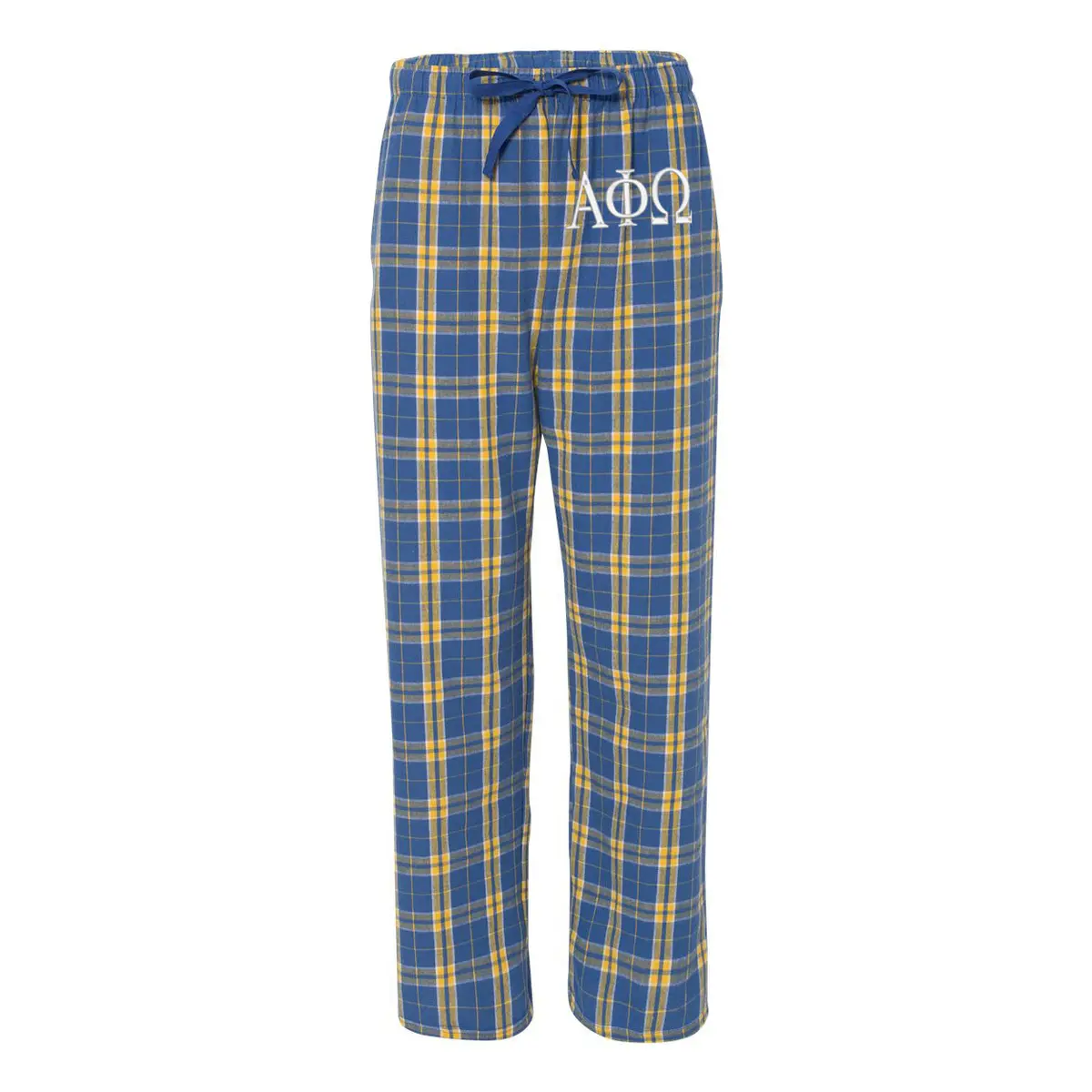 Alpha Phi Omega Flannel Pants 1