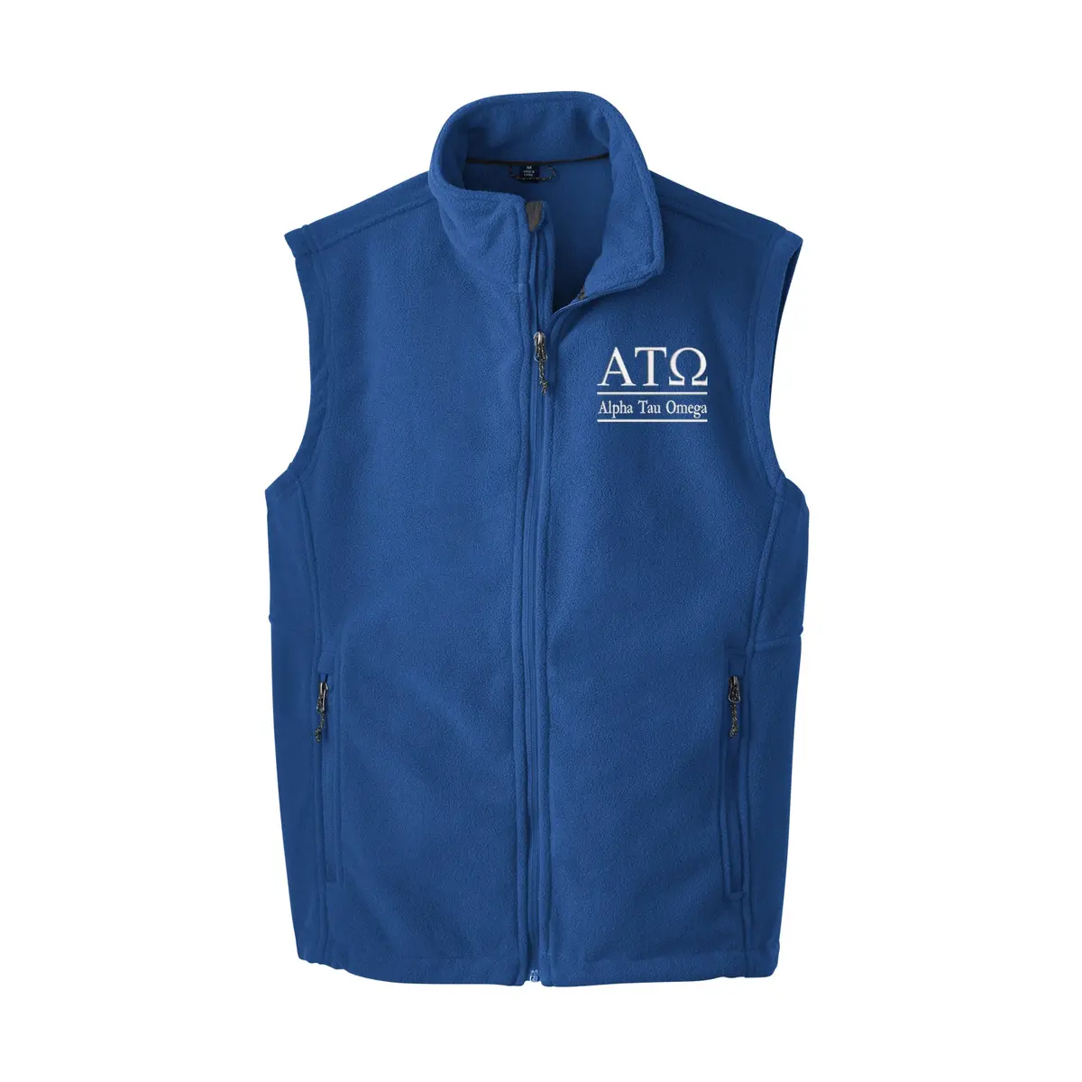 Alpha Tau Omega Fleece Vest 1