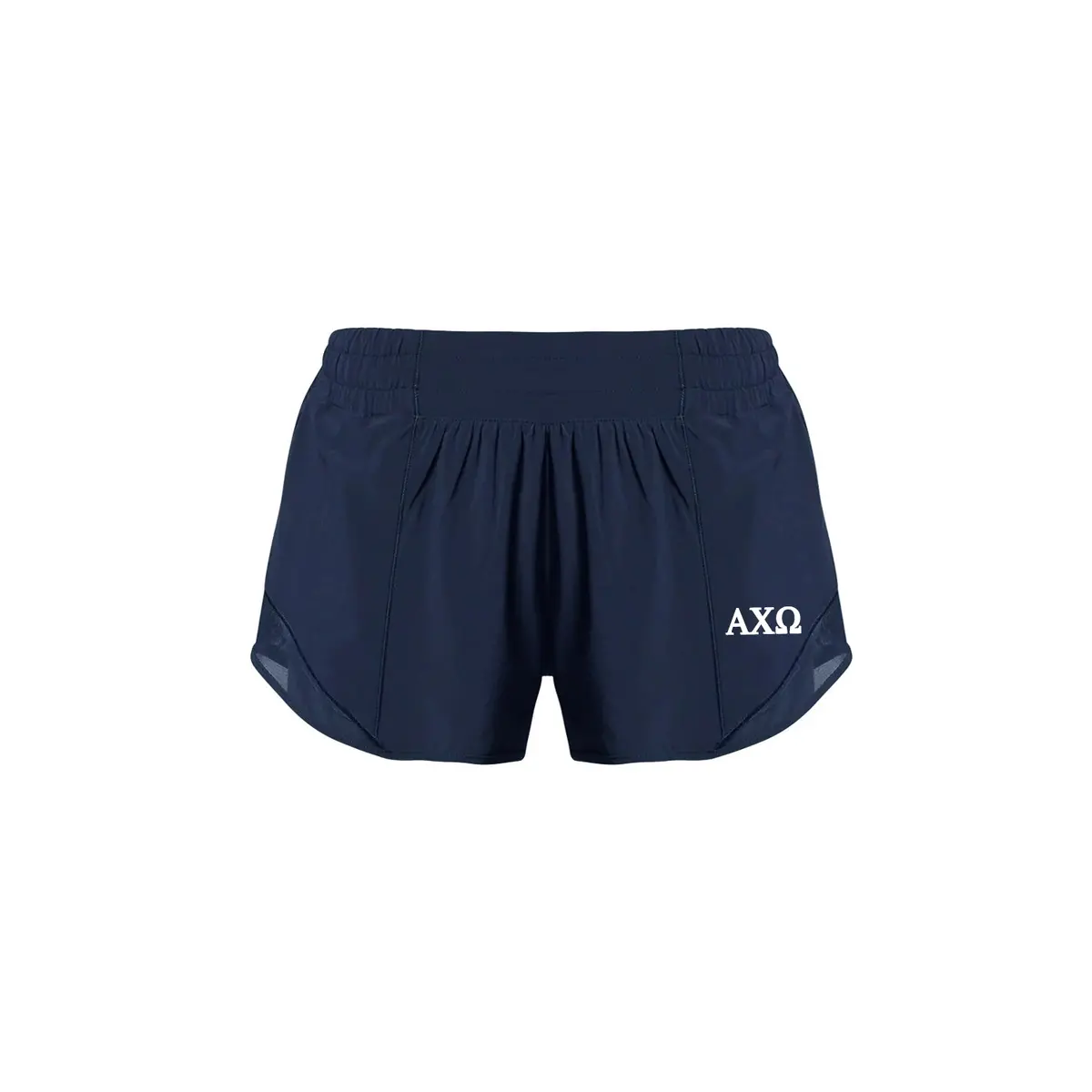 Alpha Chi Omega Lululemon Hotty Hot High-Rise Lined Short 2.5" - Navy 1