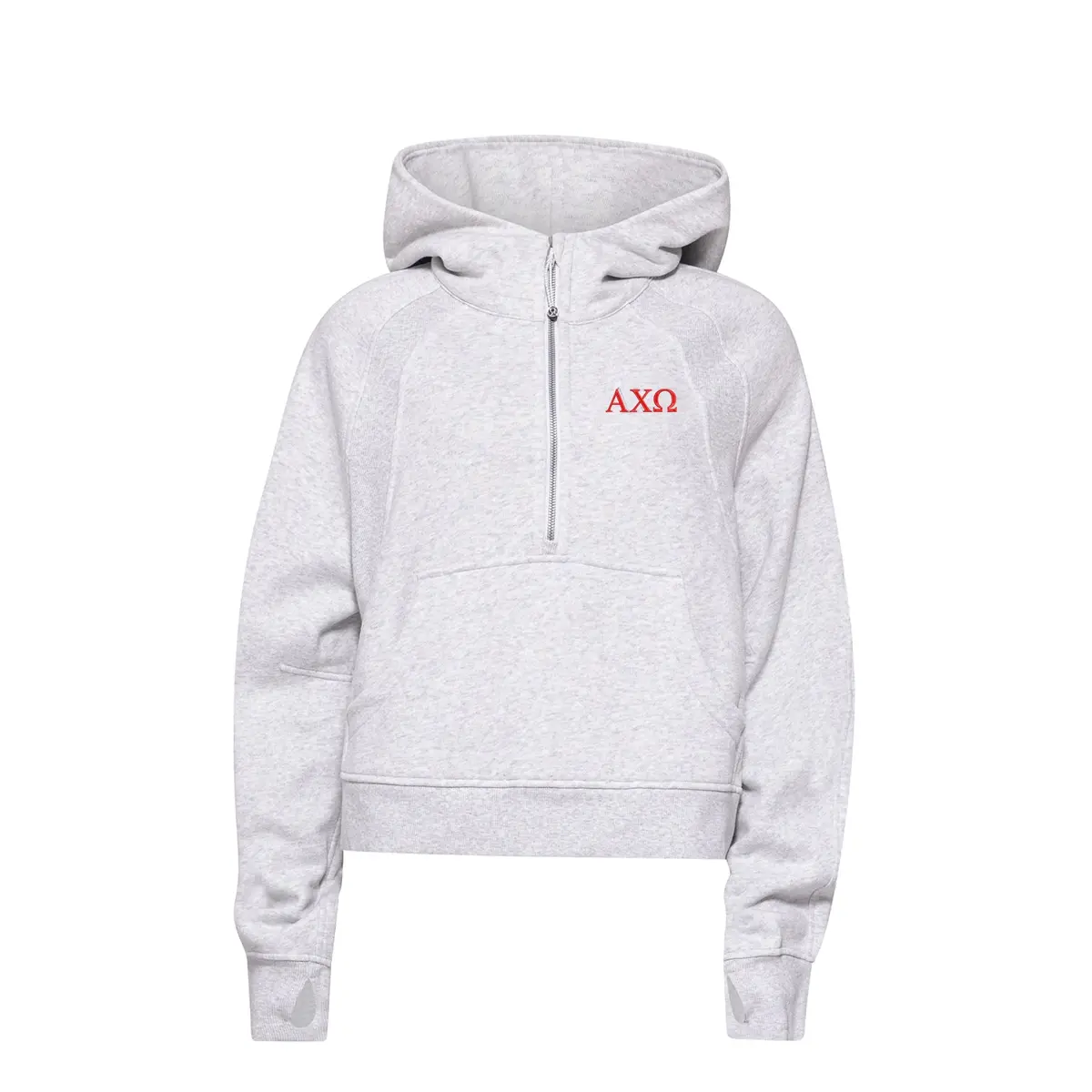 Alpha Chi Omega Lululemon Scuba Oversized Half-Zip Hoodie 1