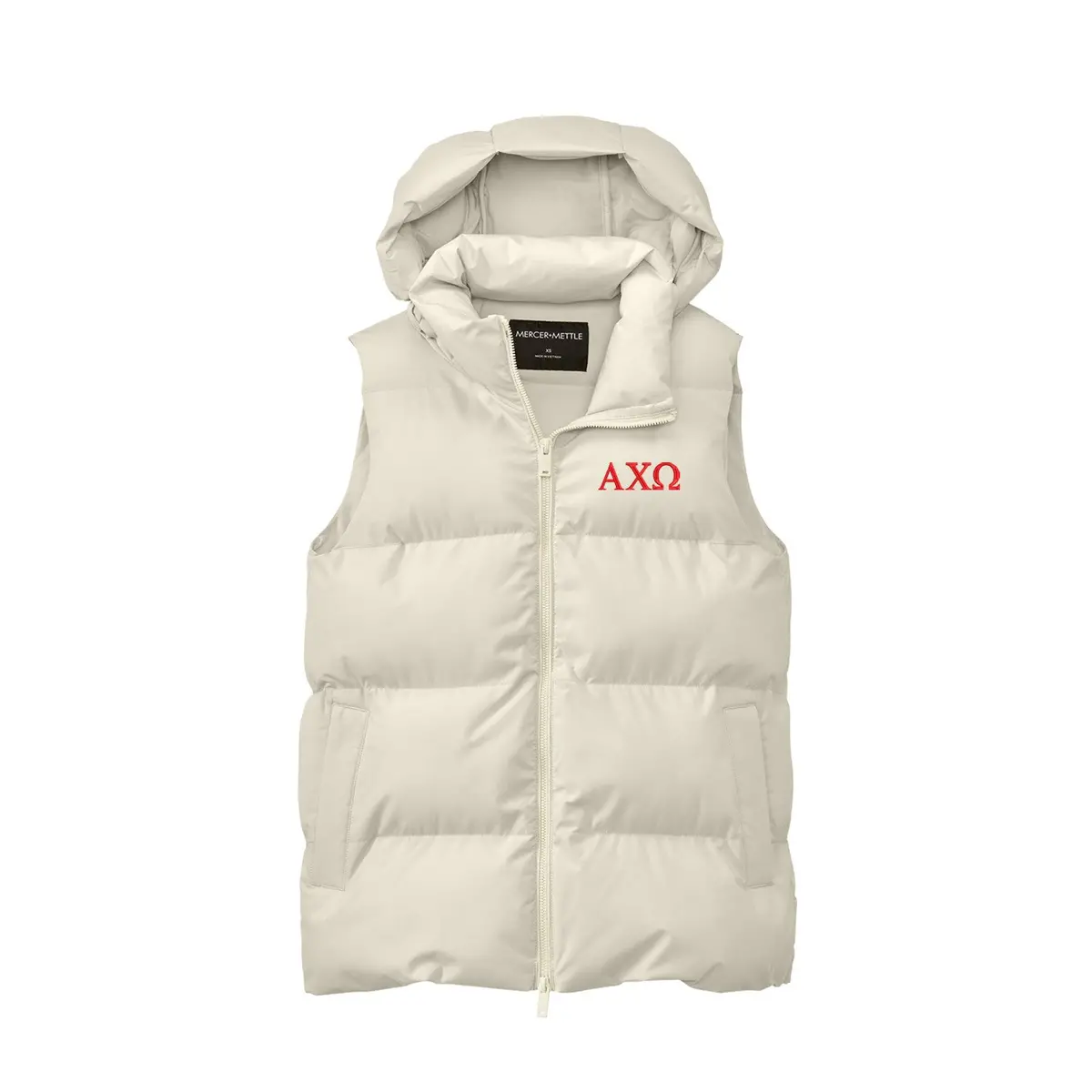 Alpha Chi Omega Mercer+Mettle® Women’S Puffy Vest 1