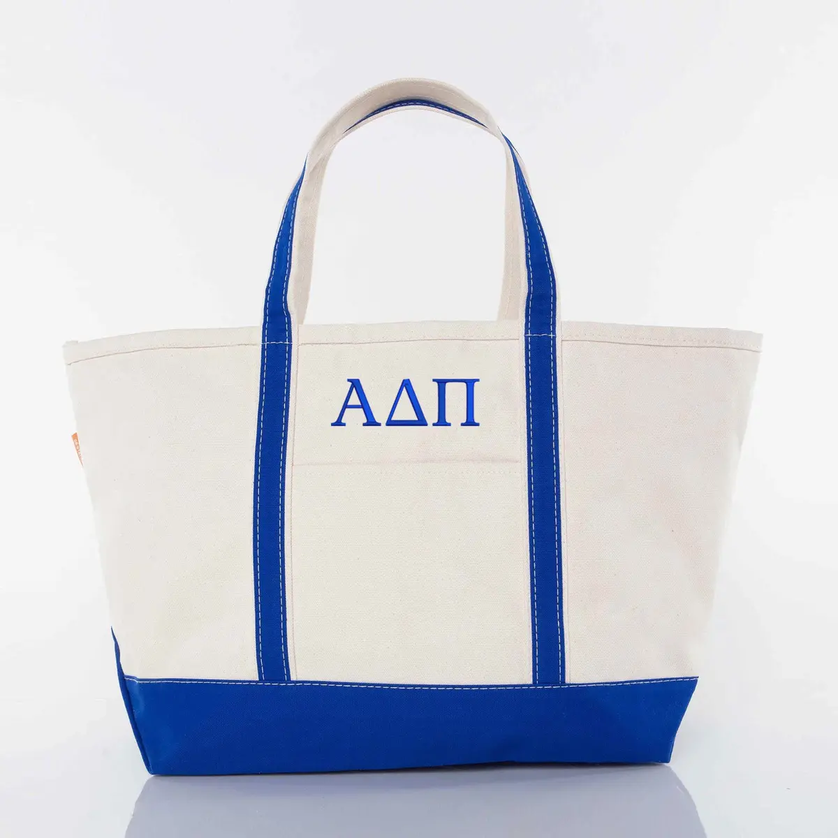 Alpha Delta Pi Large Canvas Tote Bag 1