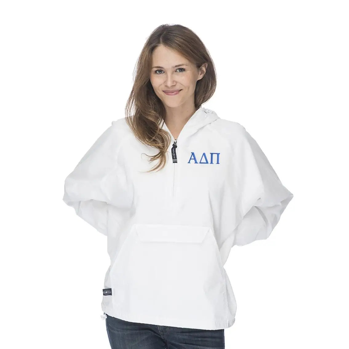 Alpha Delta Pi Lined Windbreaker 1
