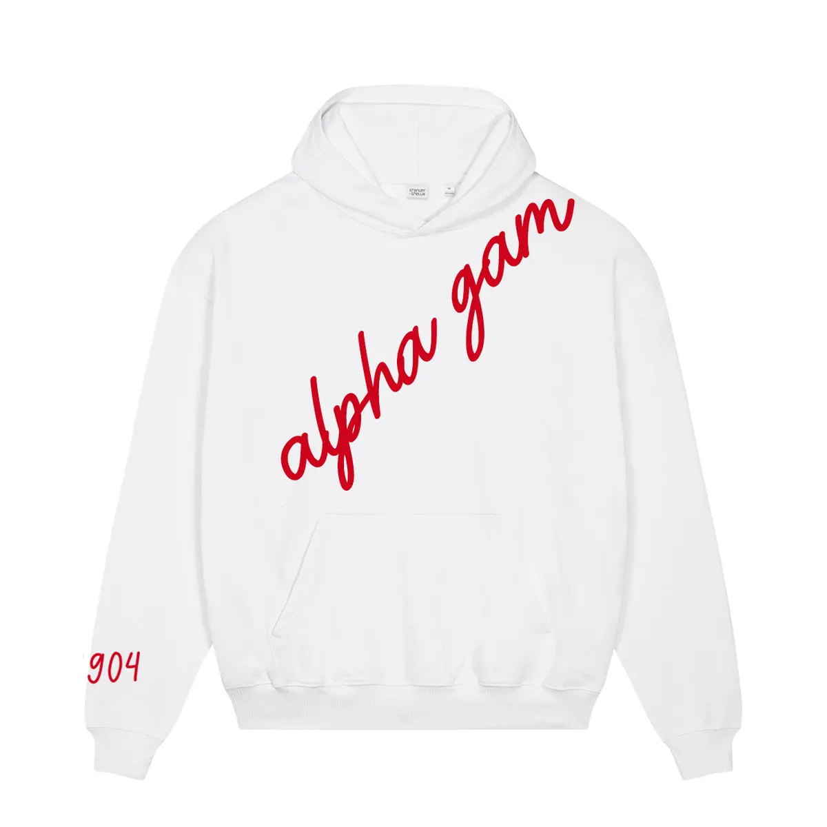 Alpha Gamma Delta 1904 Avenue Pullover Hoodie 1