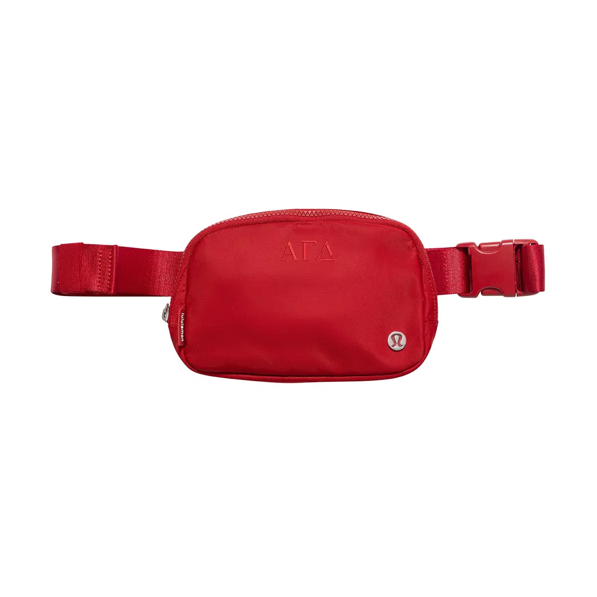 Alpha Gamma Delta Lululemon Everywhere Belt Bag - True Red 1