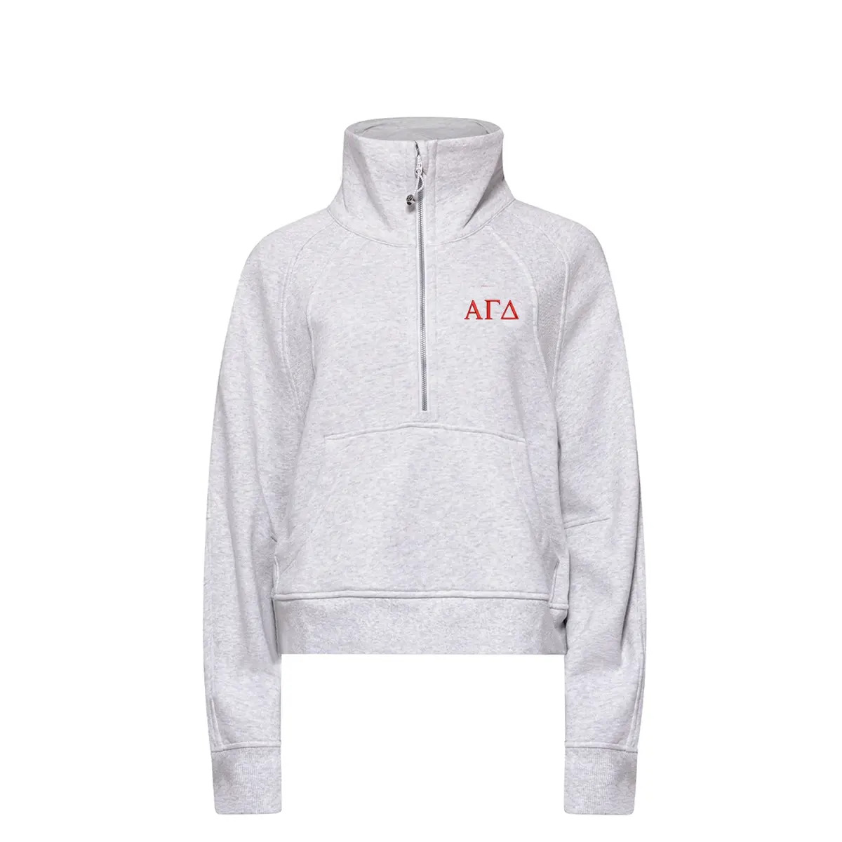 Alpha Gamma Delta Lululemon Scuba Oversized Funnel-Neck Half Zip 1