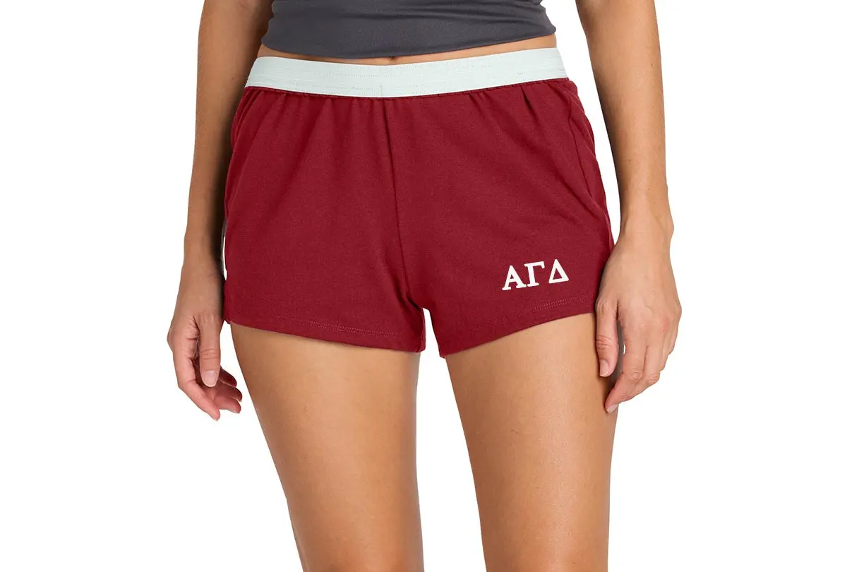 Alpha Gamma Delta Jersey Gym Shorts 1