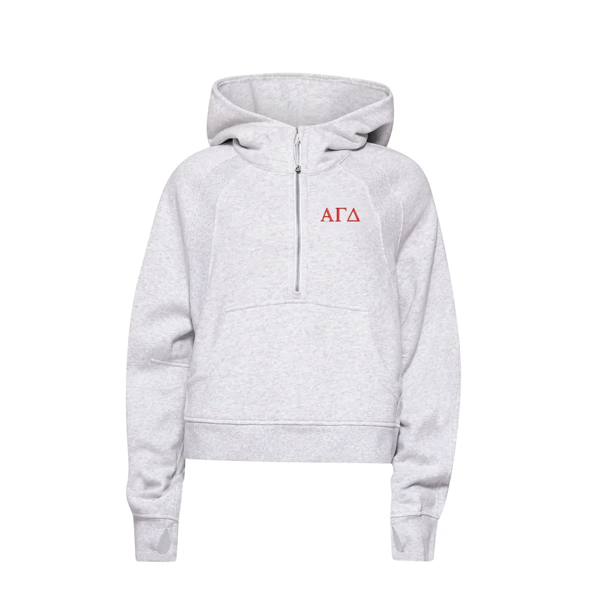 Alpha Gamma Delta Lululemon Scuba Oversized Half-Zip Hoodie 1