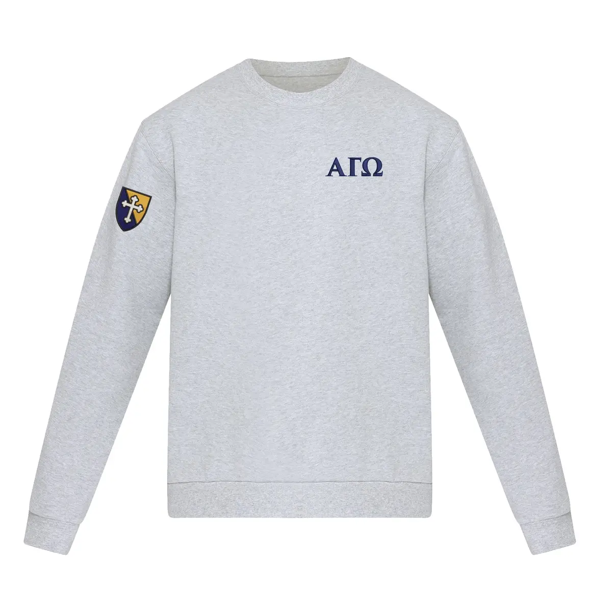 Alpha Gamma Omega Lululemon Steady State Crew - Letters & Shield 1
