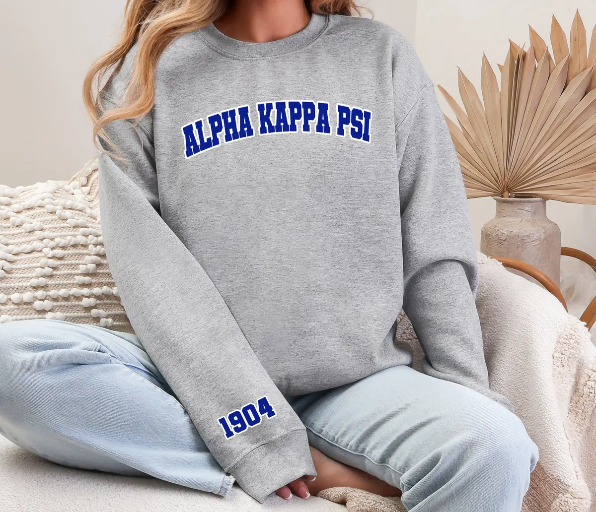 Alpha Kappa Psi Varsity Crewneck 1904 1