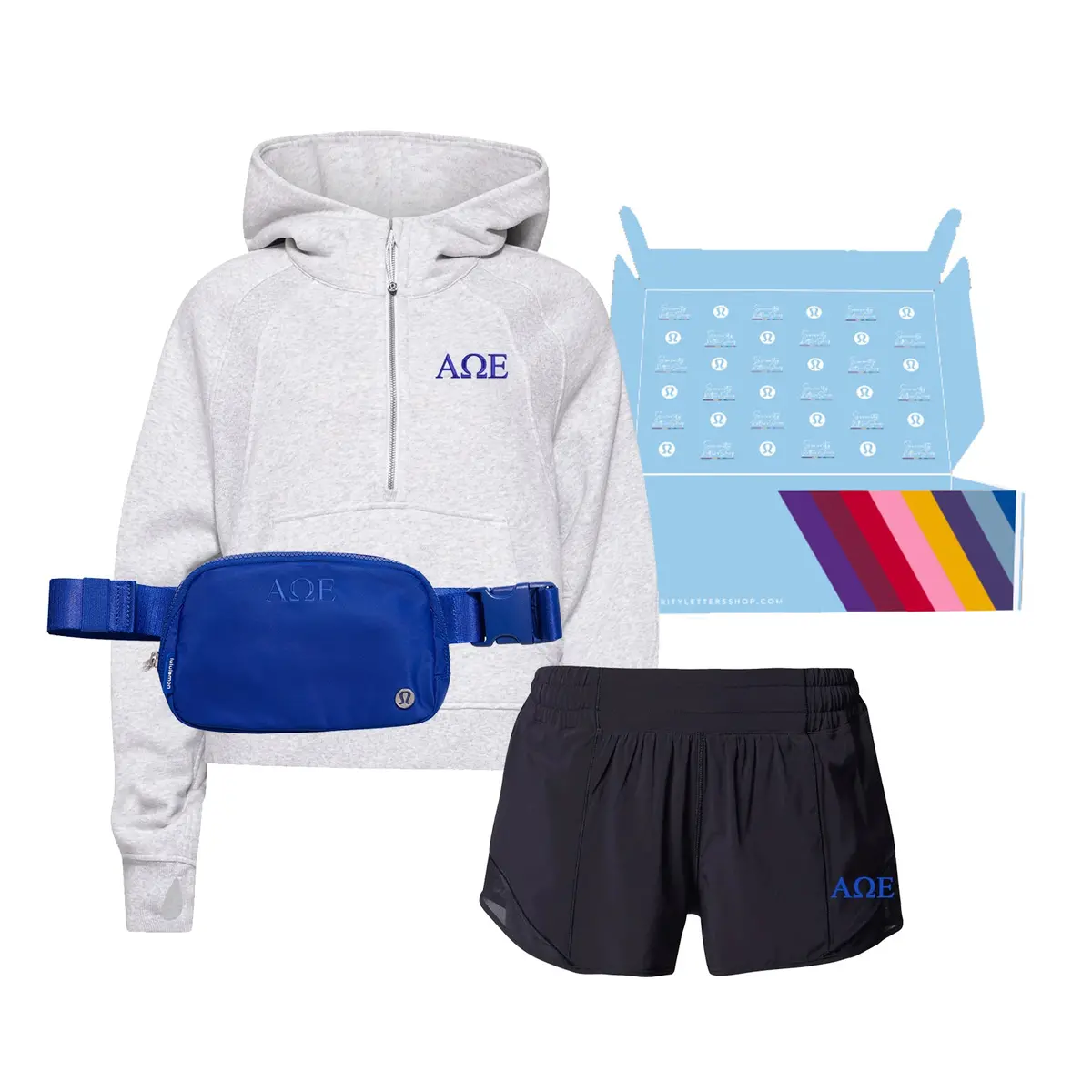 Alpha Omega Epsilon | Lululemon Holiday Gift Box 1