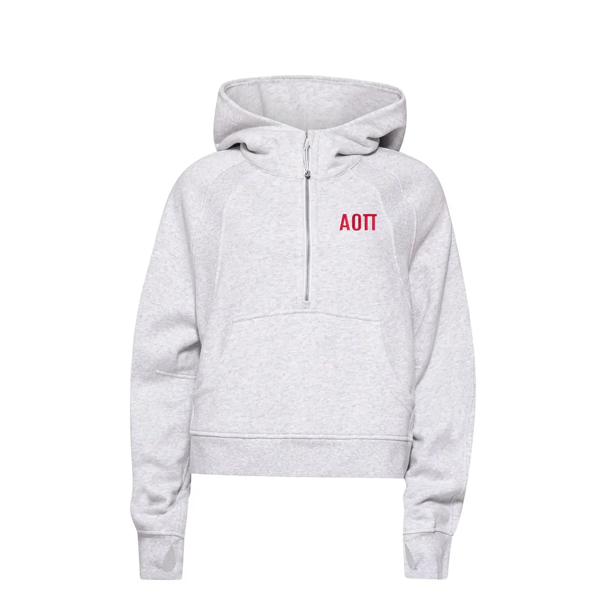 Alpha Omicron Pi Lululemon Scuba Oversized Half-Zip Hoodie - Xi Omicron Parents Club 1