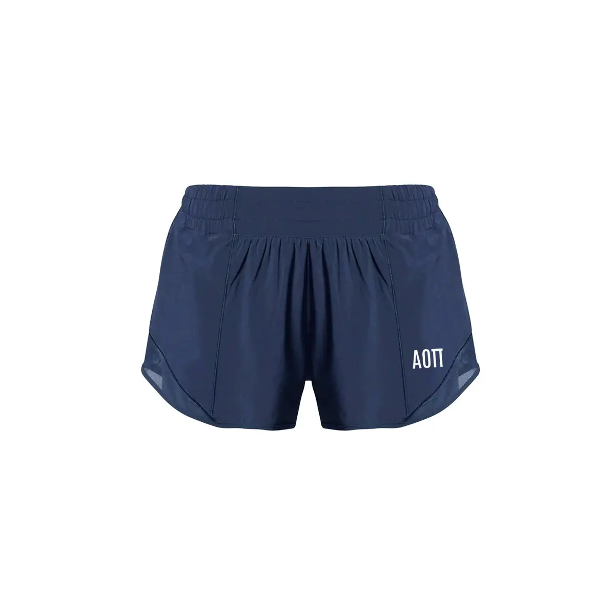 Alpha Omicron Pi Lululemon Hotty Hot High-Rise Lined Short 2.5" - Navy 1