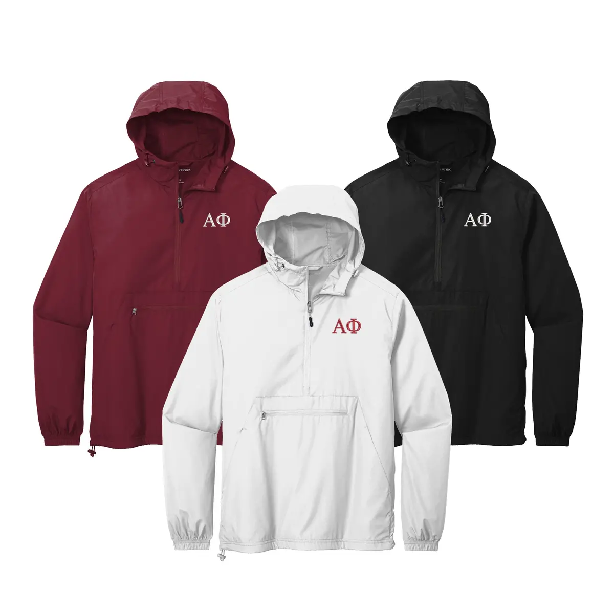 Alpha Phi Windbreaker - Letters 1