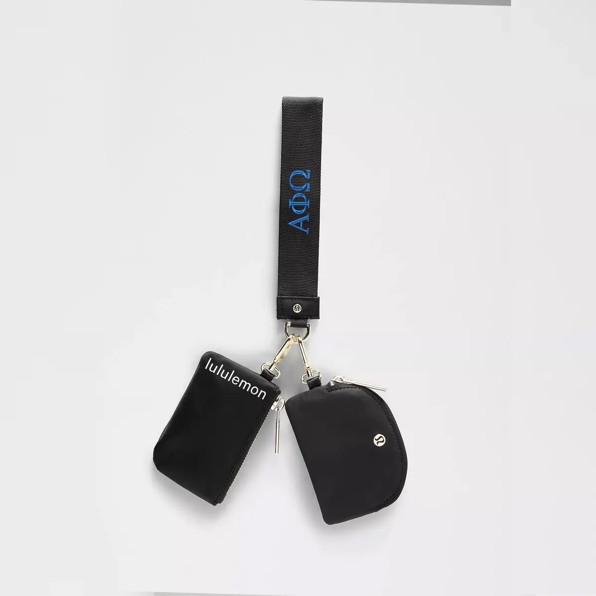 Alpha Phi Omega Lululemon Dual Pouch Wristlet 1