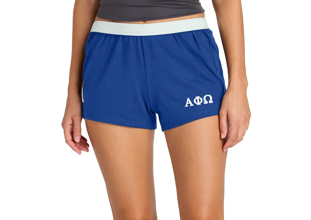 Alpha Phi Omega Jersey Shorts 1