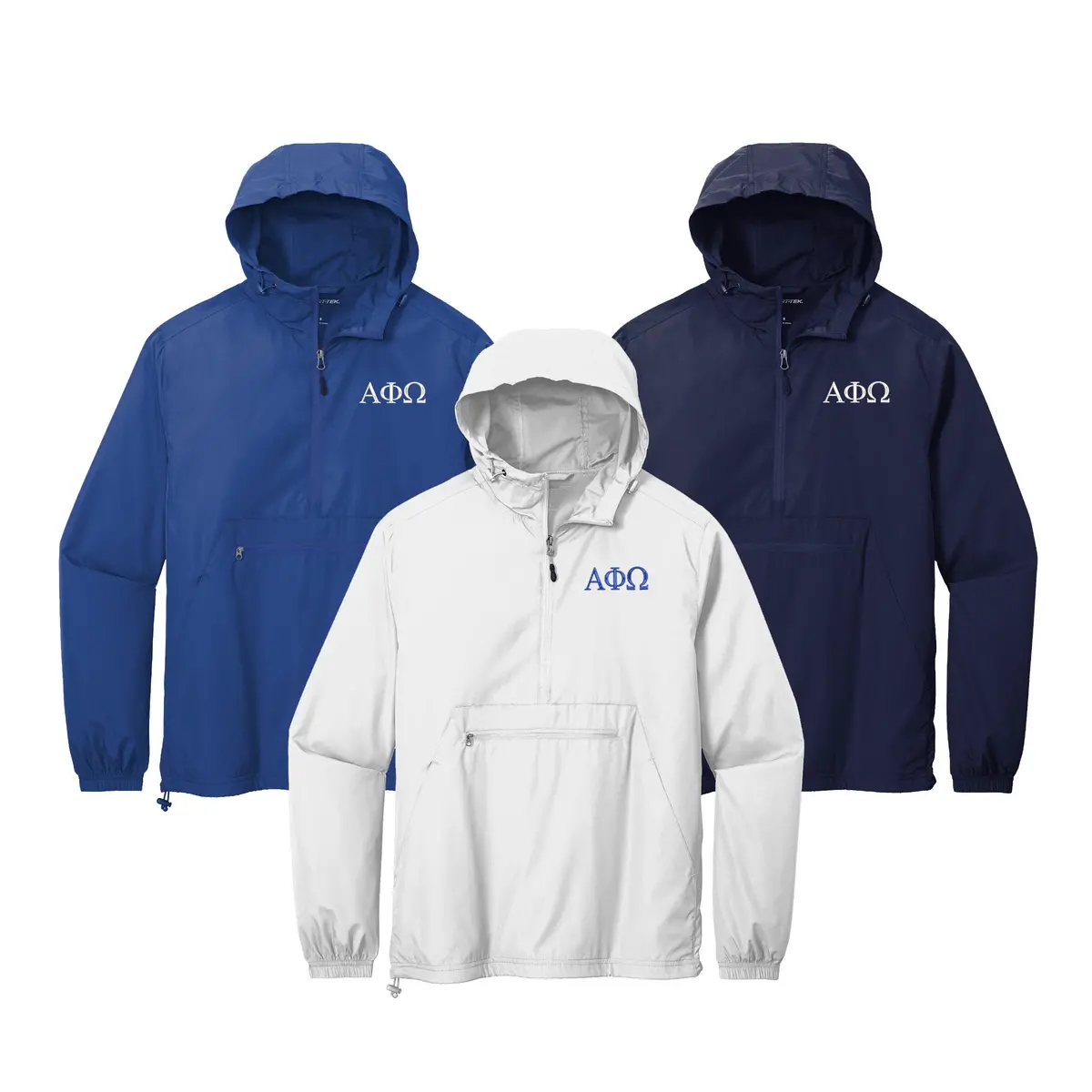 Alpha Phi Omega Windbreaker - Letters 1
