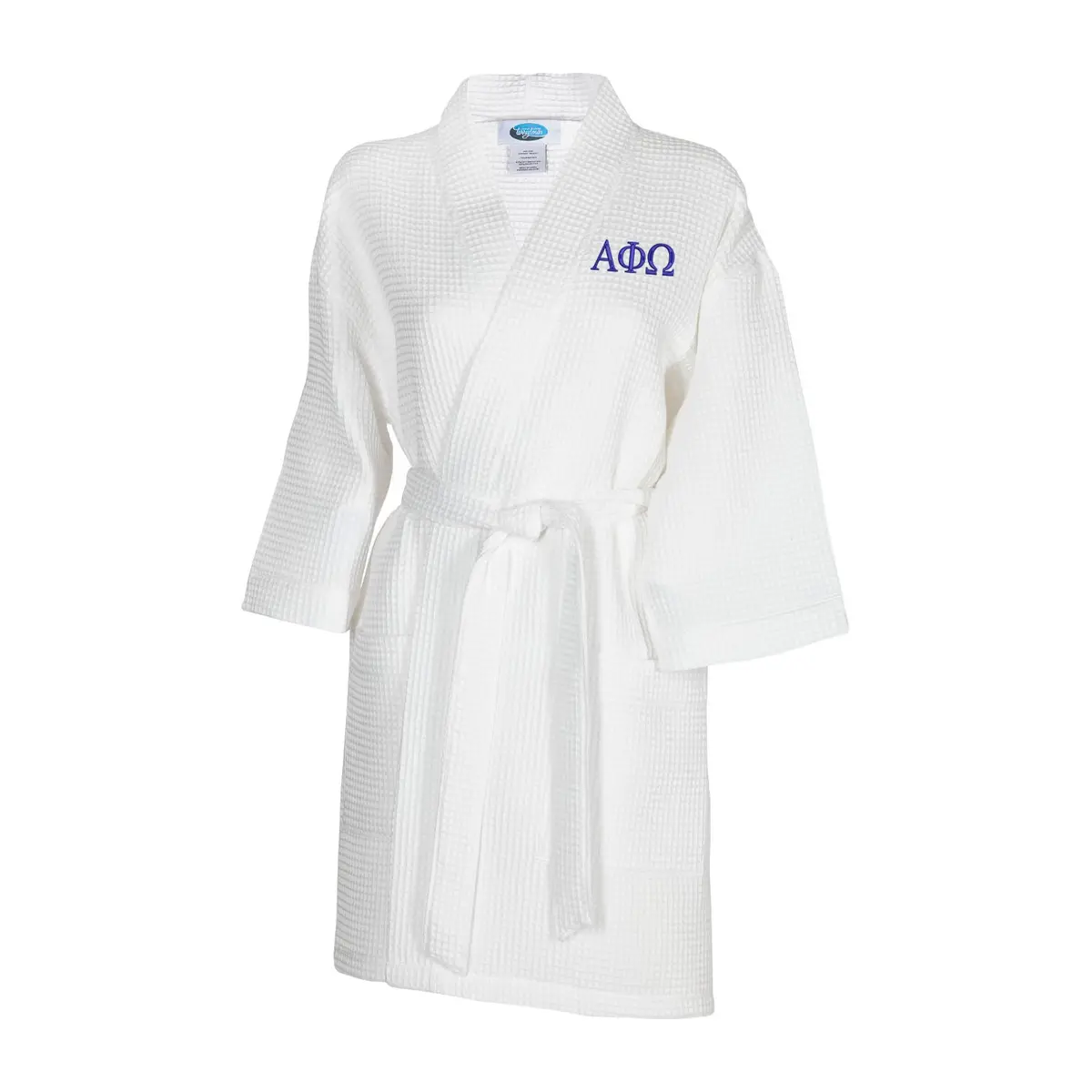 Alpha Phi Omega Waffle Weave Robe 1