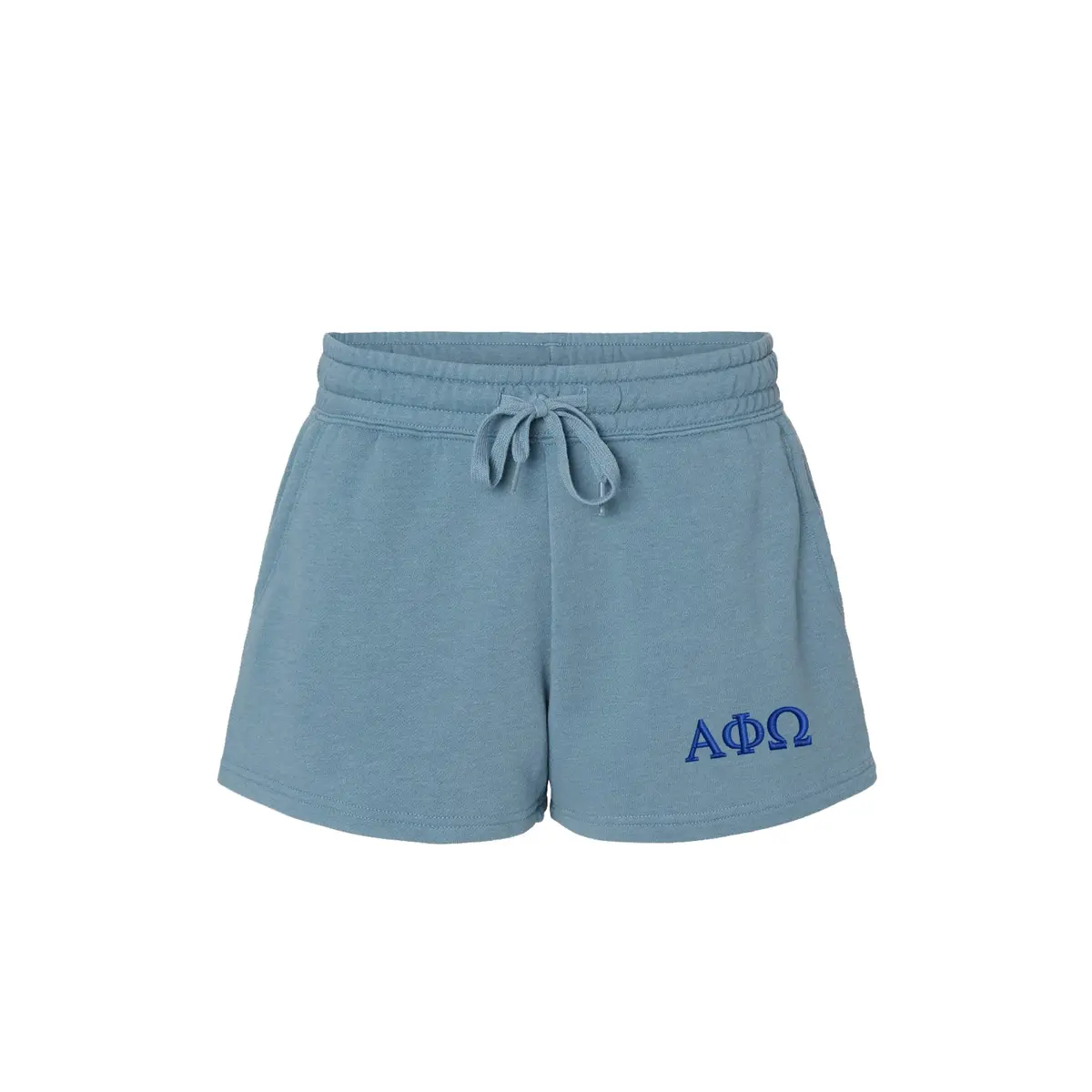 Alpha Phi Omega Beach Washed Fleece Shorts 1