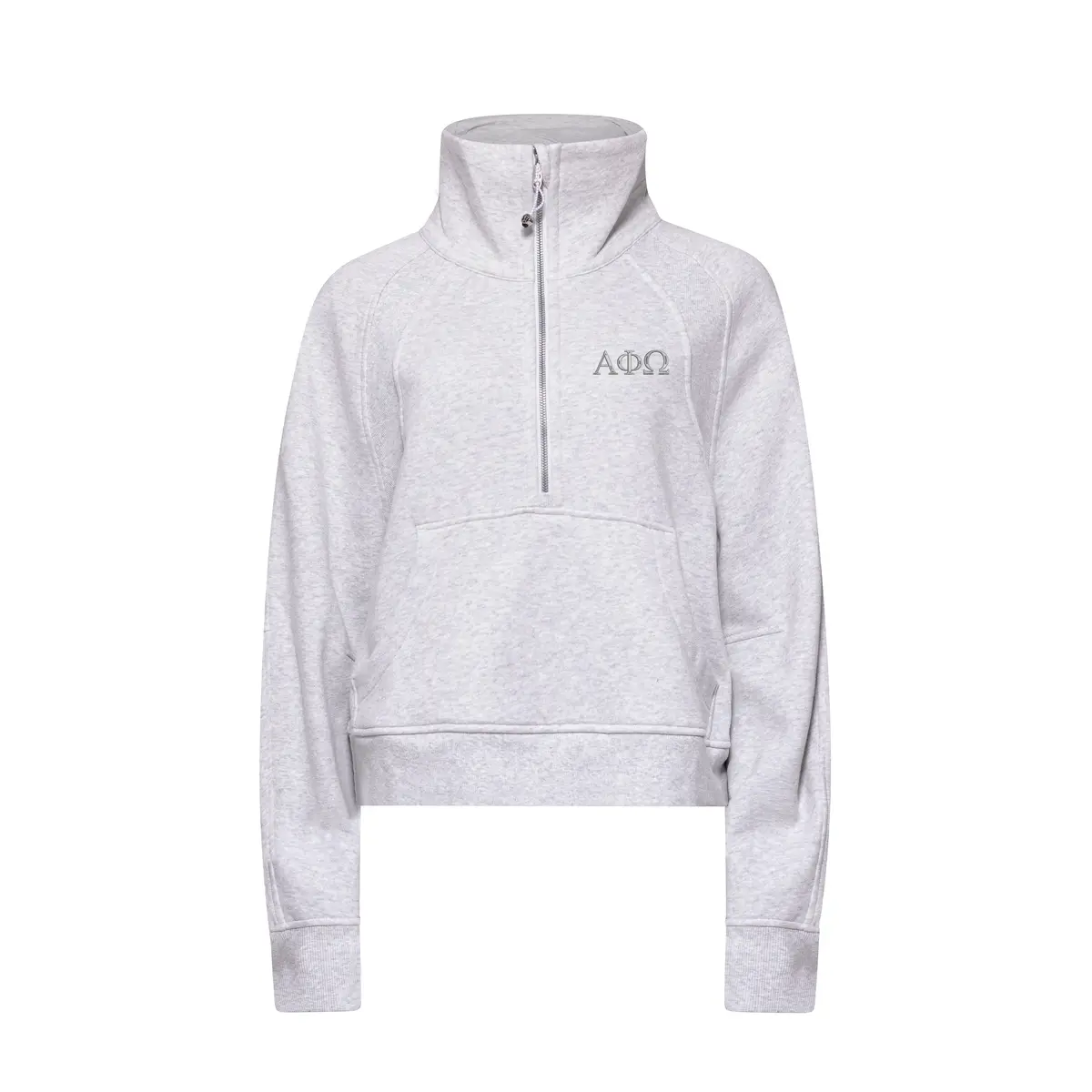 Alpha Phi Omega Lululemon Scuba Oversized Funnel-Neck Half Zip 3