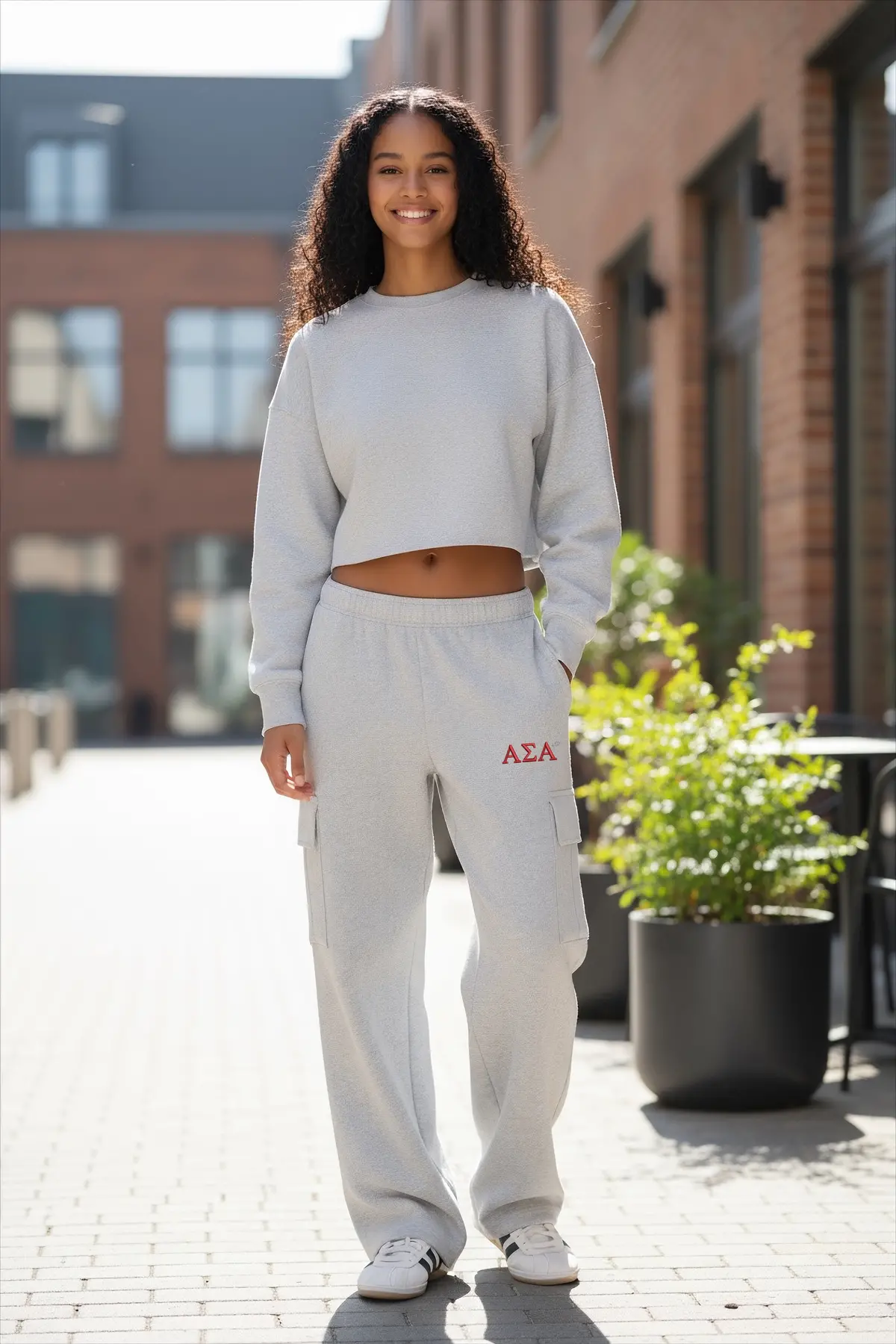 Alpha Sigma Alpha Fave Fit Cargo Pants 1