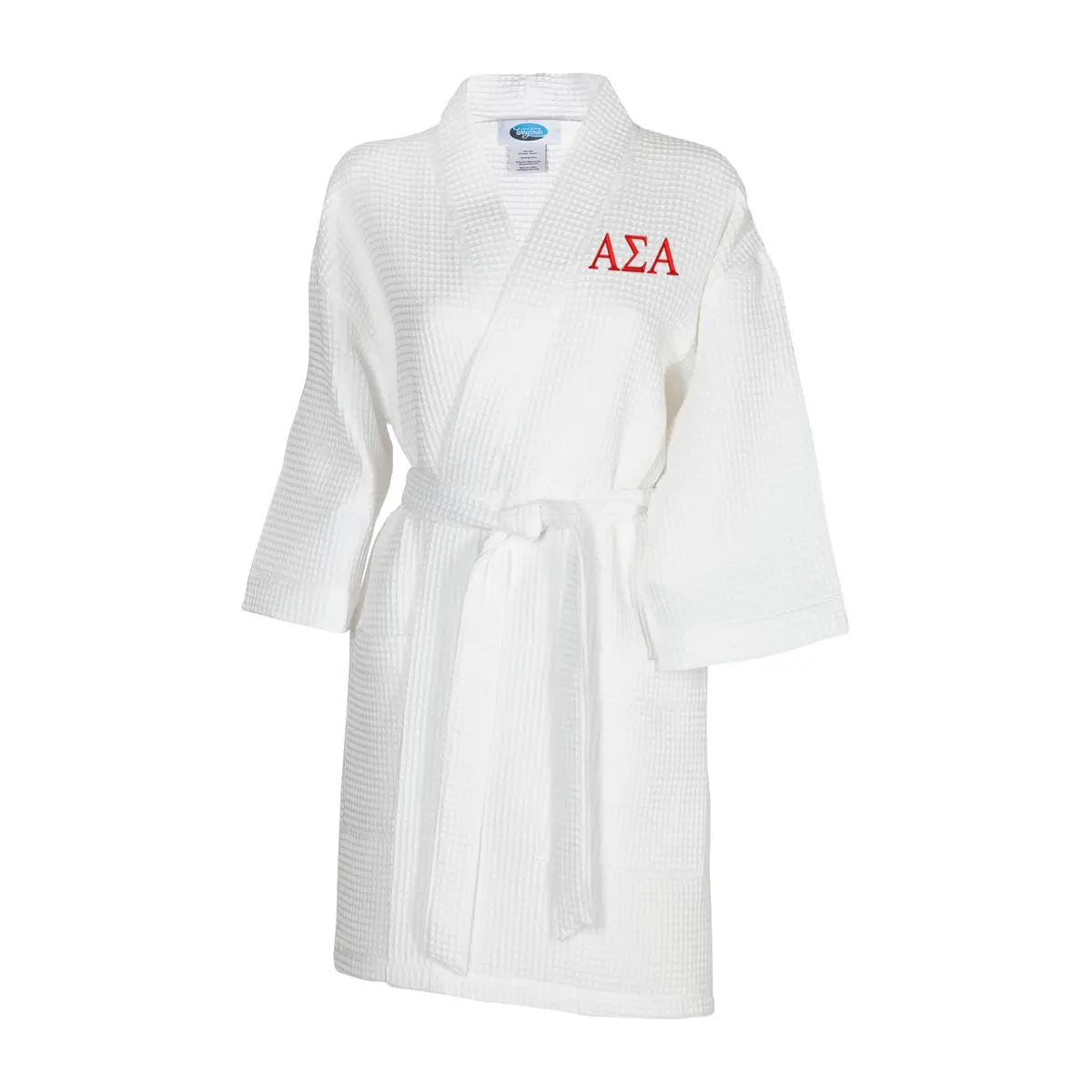 Alpha Sigma Alpha Waffle Weave Robe 1