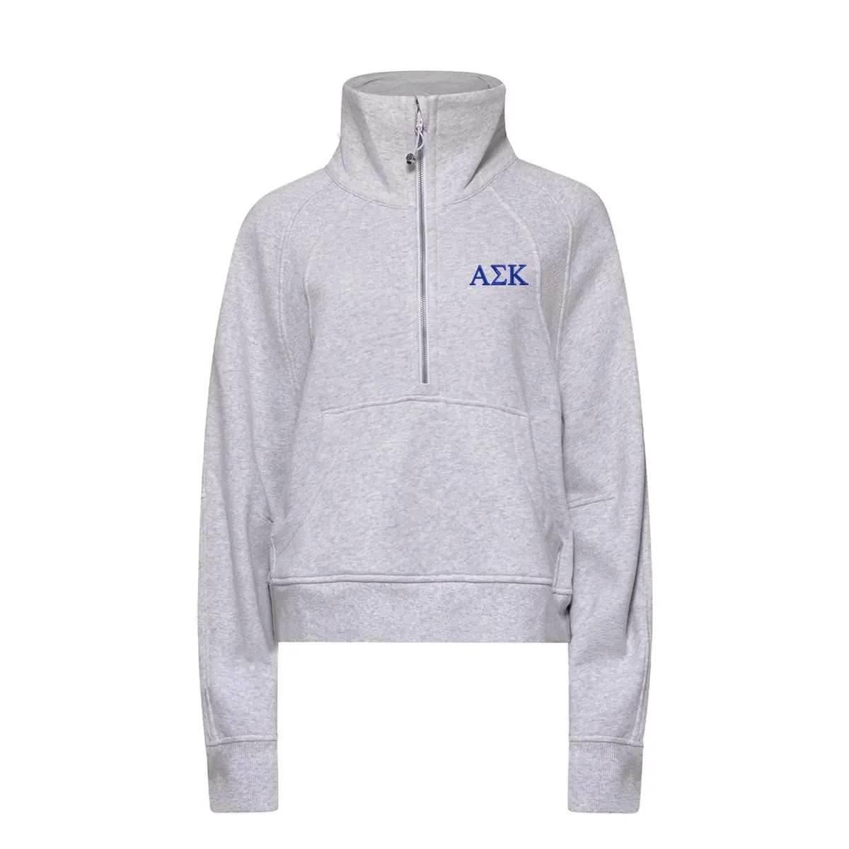 Alpha Sigma Kappa Lululemon Scuba Oversized Funnel-Neck Half Zip 1